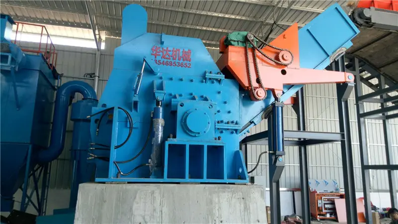 Scrap metal crushing and recycling production line03ph7