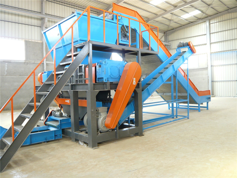 Waste Tire Broken Recycling Production Line07jbe
