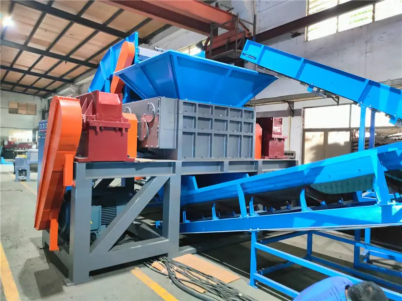 Waste Tire Broken Recycling Production Line02li9