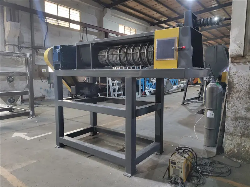 Waste plastic broken cleaning line01fd5