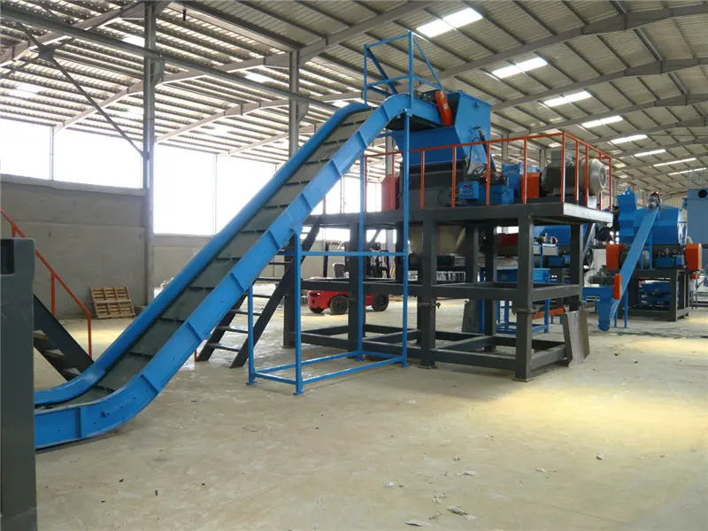 Waste Tire Broken Recycling Production Line05aqg