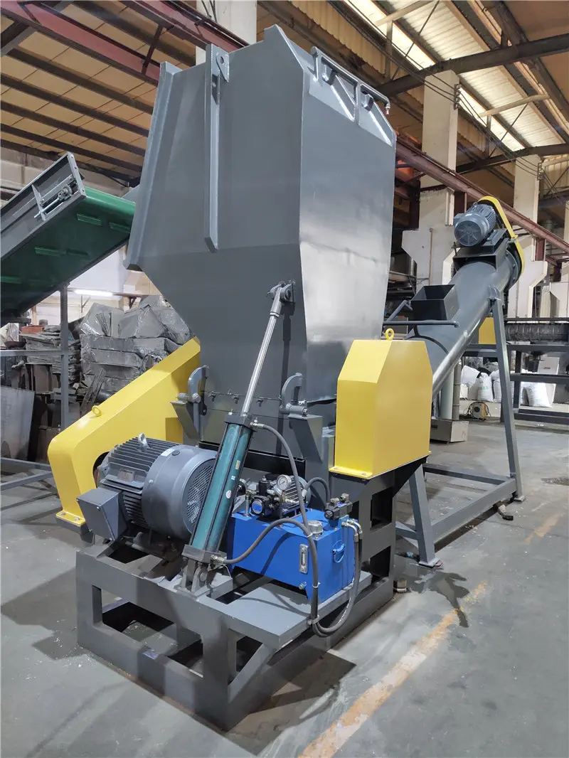 Waste plastic broken cleaning line03urz