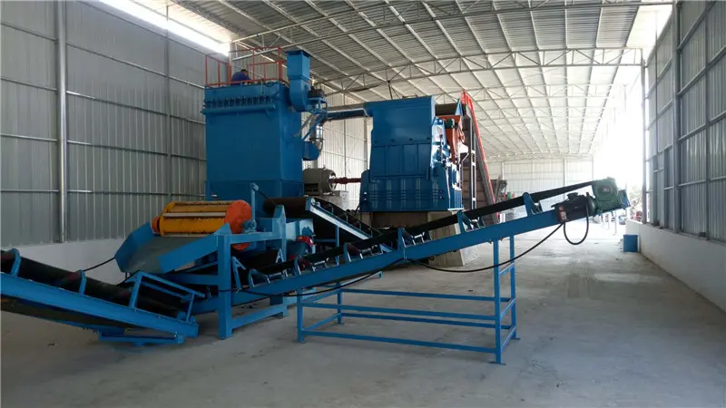 Scrap metal crushing and recycling production line05wtu