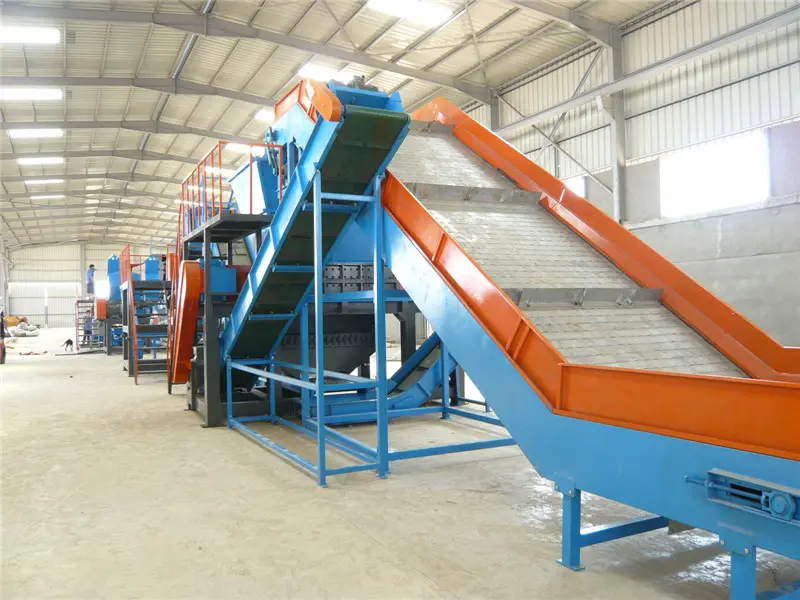 Waste Tire Broken Recycling Production Line08rvb