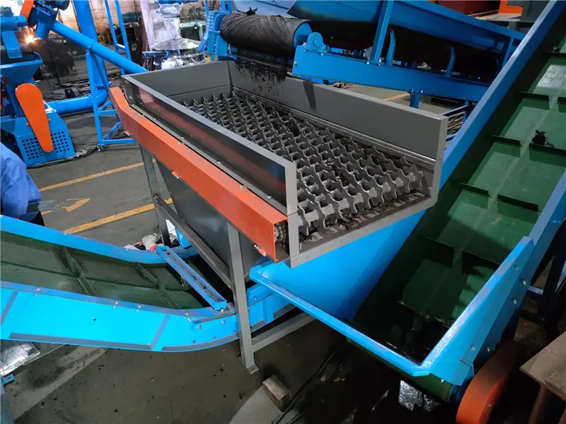 Waste Tire Broken Recycling Production Line017qh