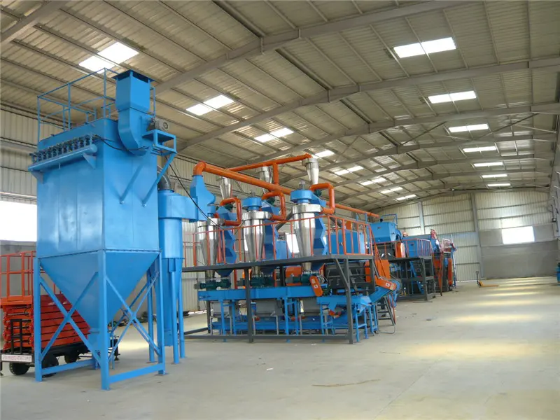 Waste Tire Broken Recycling Production Line1734b